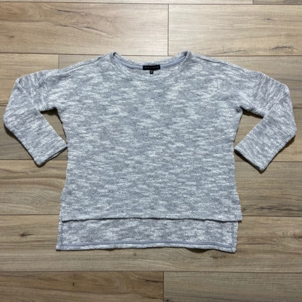 Anthropologie Sanctuary Easy Street Popover‎ Sweater Size Small Gray
